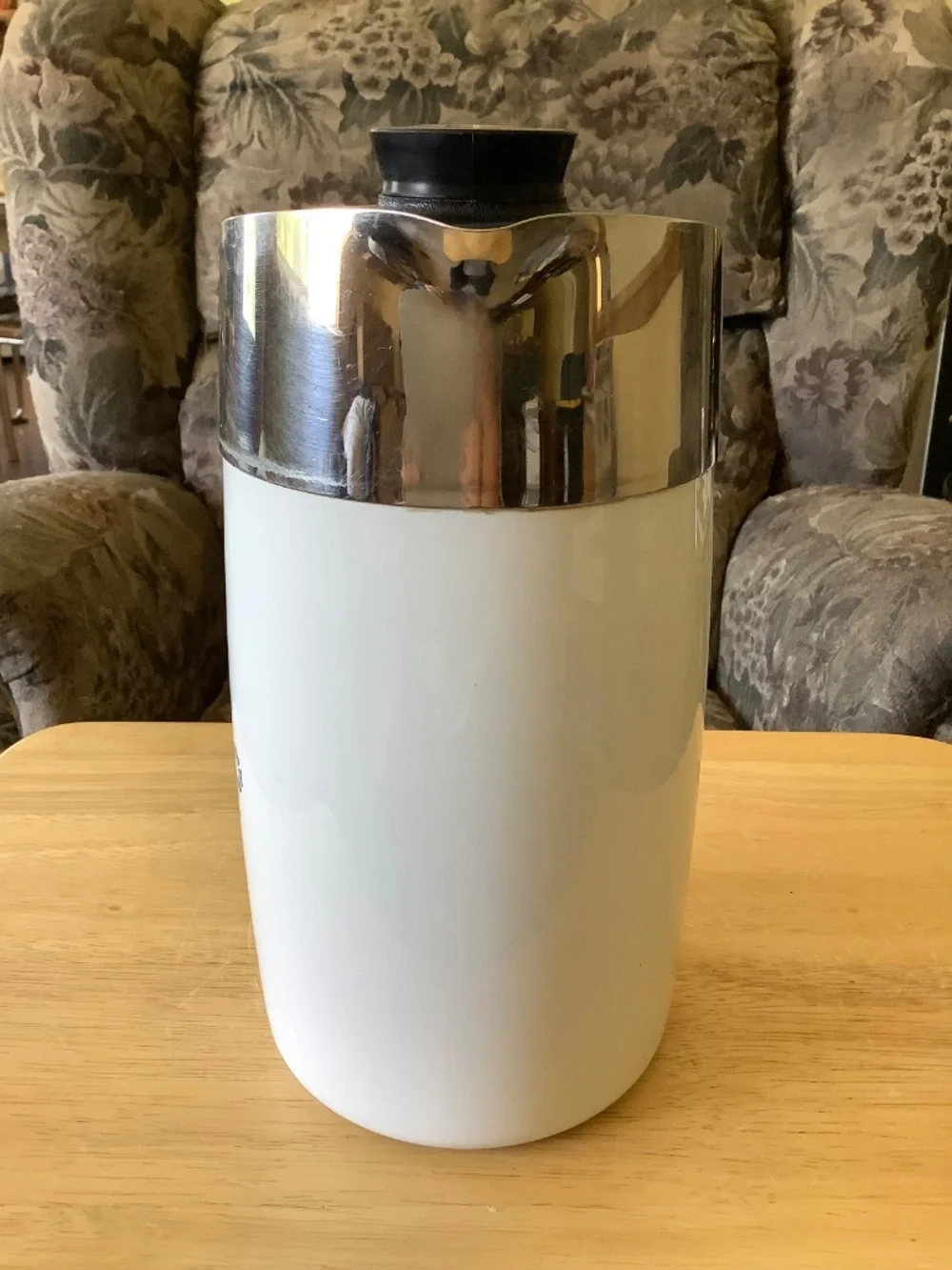 Corning Ware Blue Cornflower 10-Cup COFFEE POT Percolator E-1210 NO CORD